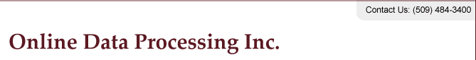 Online Data Processing